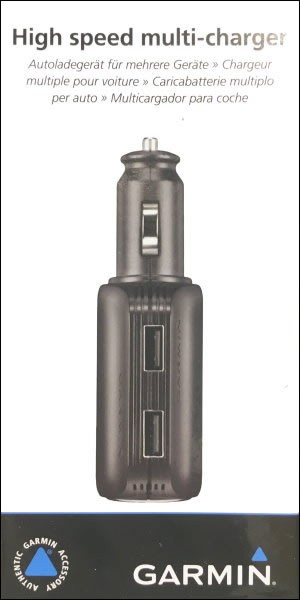 Garmin USB Caricabatterie multiplo ad alta velocità p. Garmin dezl 570LMT-D