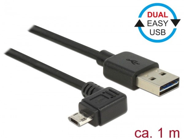 Câble USB 90° 1m EASY-USB p. Falk PUR 550