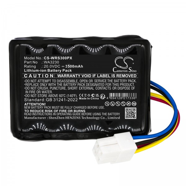 batterie pour Worx WR102SI.1