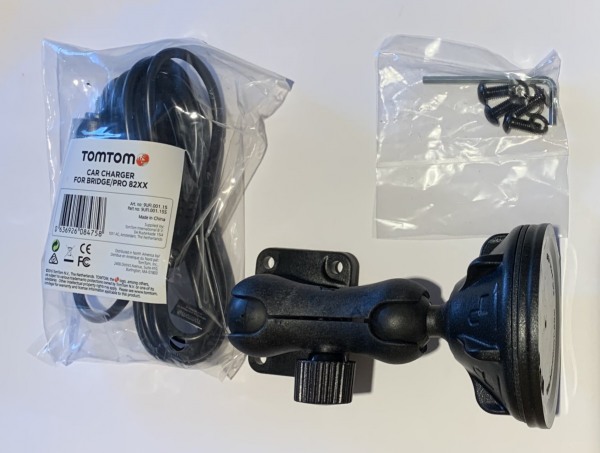TomTom Supporto ram per parabrezza + Caricabatterie per auto p.  Webfleet Solutions PRO 8475