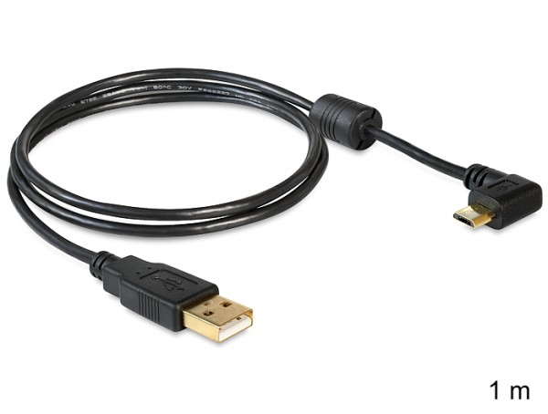 Cavo dati USB angolo 1m p. Medion GoPal E5470 